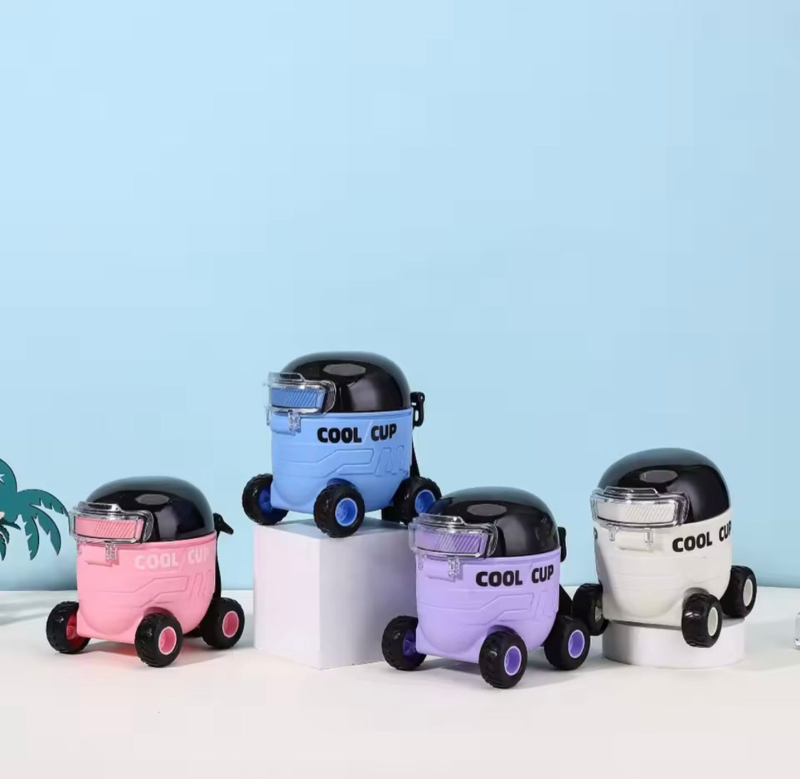 Mars Shaped Cool Car Straw Water Bottle, 550ml Children Water Bottle With Strap, Large Capacity Cartoon Sippy Cup Mars Shaped Cool Car Straw Water Bottle, 550ml Children Water Bottle With Strap, Large Capacity Cartoon Sippy Cup